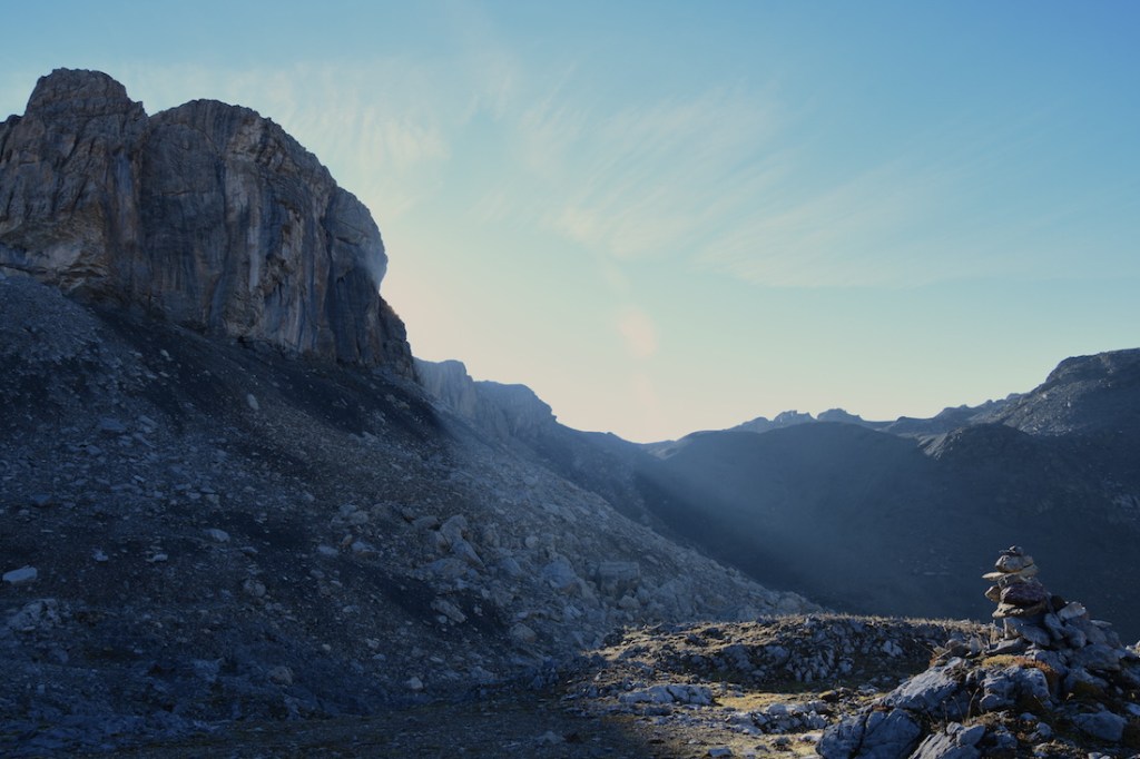 Chamanna Lischana_Morgensonne