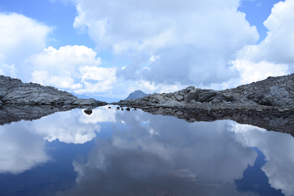 Wanderung zum Lajet da Lischana_Lais da Rims_Spiegelung